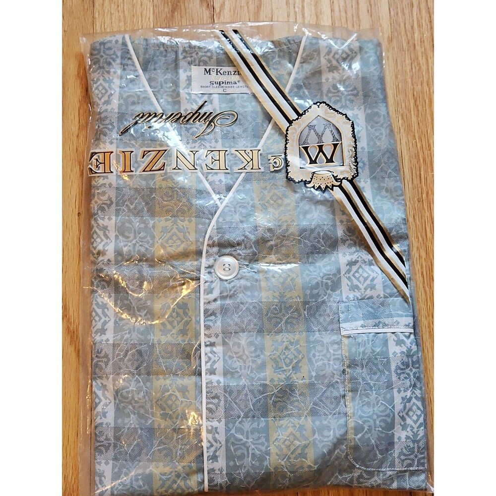 Vintage Men's Pajamas, McKenzie Imperial Size C
